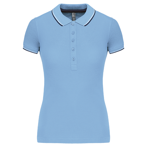 Polo manches courtes femme