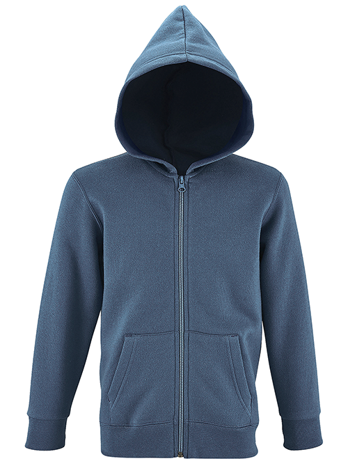 Sweat capuche zippé